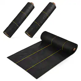 DeWitt - Sunbelt 3' Wide Weed Barrier Landscape Fabric Ground Cover, 300' (3 Pack)
