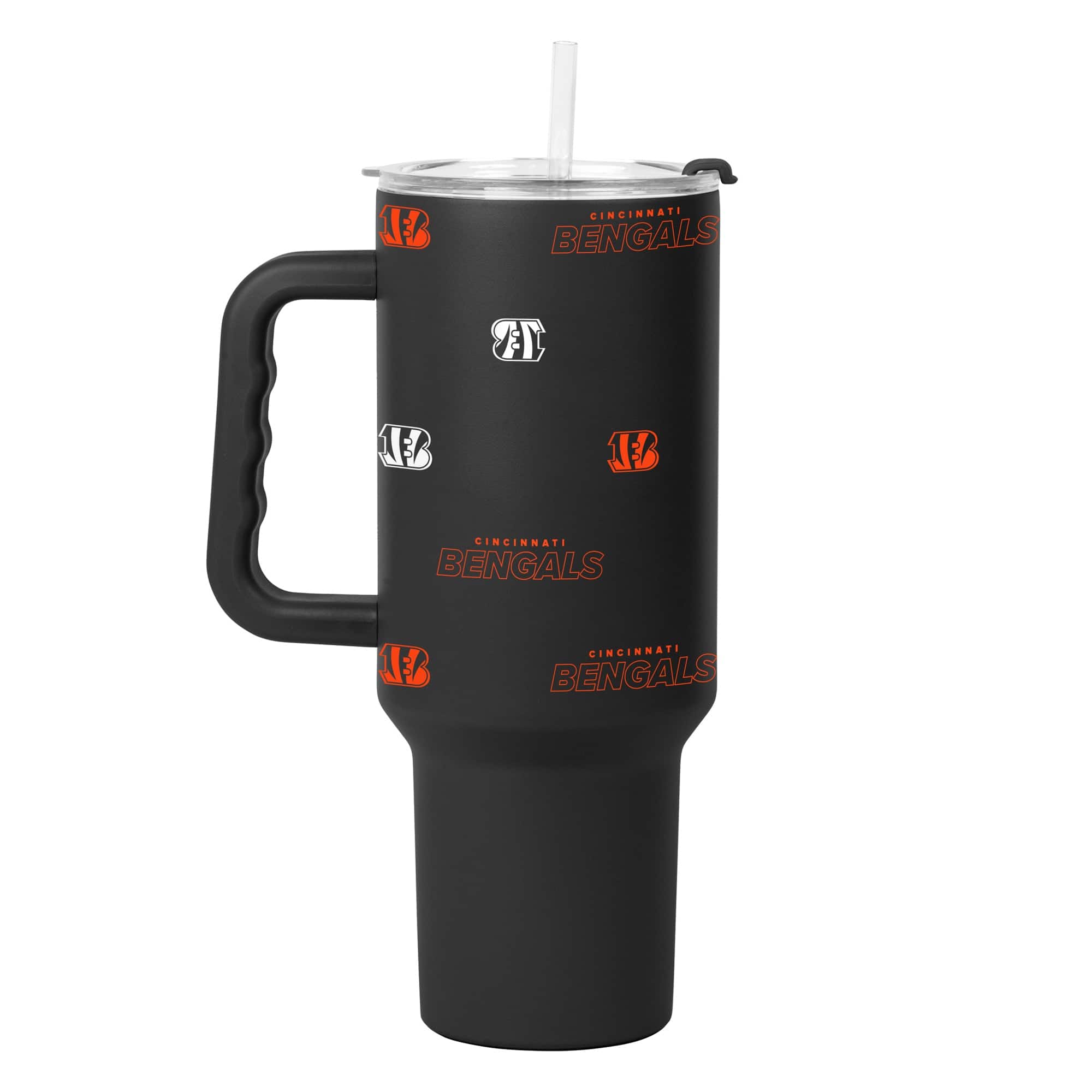 Logo Brands - Cincinnati Bengals 40oz. Step and Repeat Powder Coat Tumbler - Black price history on PriceWatchPro