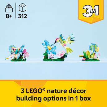 LEGO Creator 3 in1 Wild Animals: Colorful Hummingbird 31384 - Best Buy LEGO Creator 3 in1 Wild Animals: Colorful Hummingbird 31384 - Best Buy