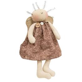 BreeBe - Faith Angel Doll - Beige, Mauve