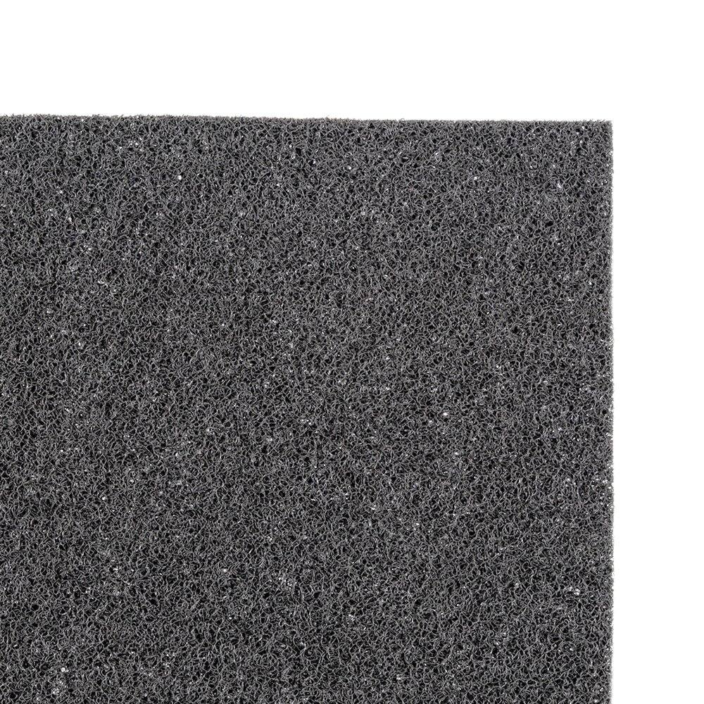 Angle. Floortex - Doortex Twistermat Outdoor Entrance Mat, Storm Gray - 36" x 60" - Storm Gray.