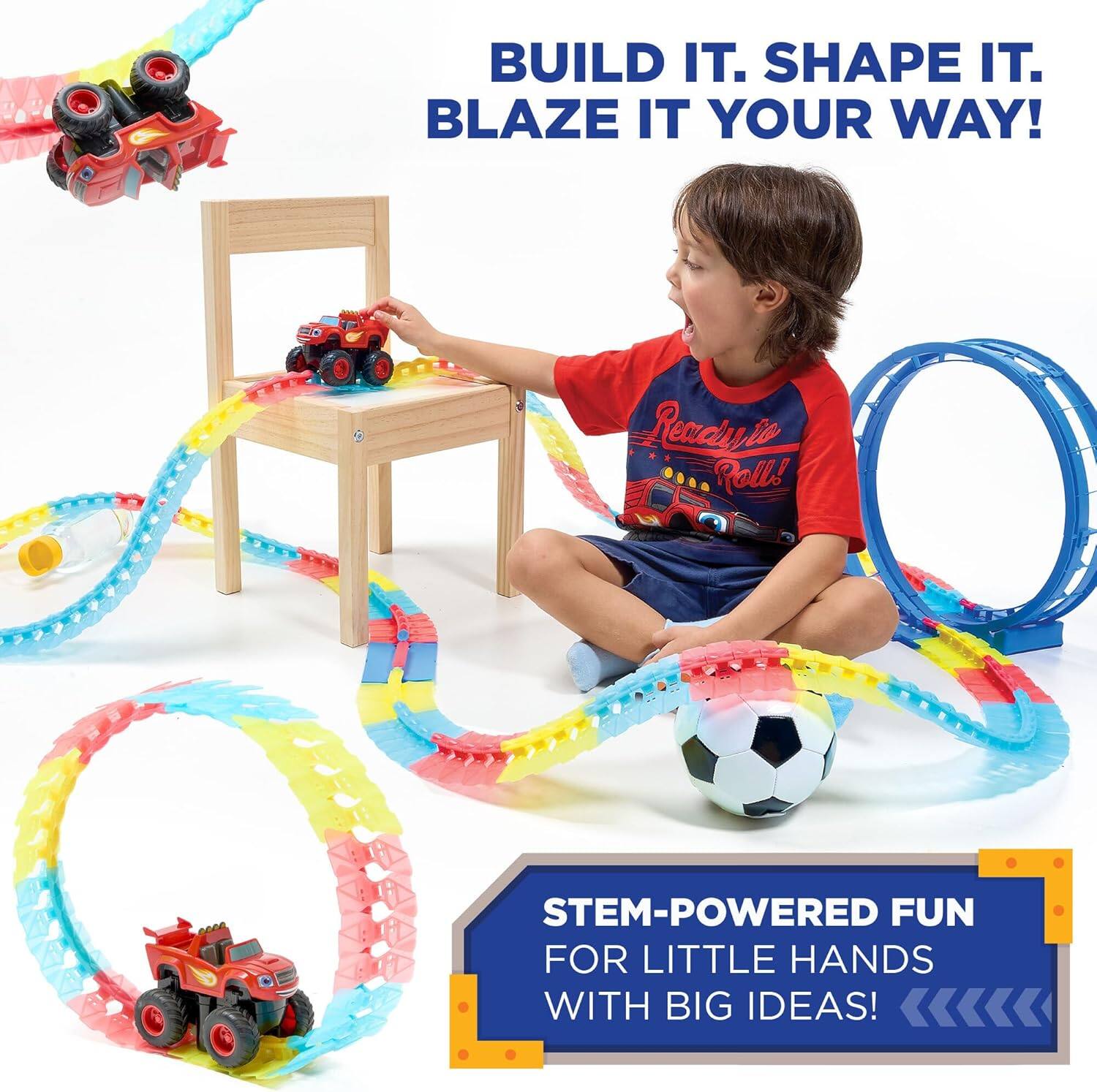 BUILD IT. SHAPE IT. BLAZE IT YOUR WAY!

STEM-POWERED FUN FOR LITTLE HANDS WITH BIG IDEAS!