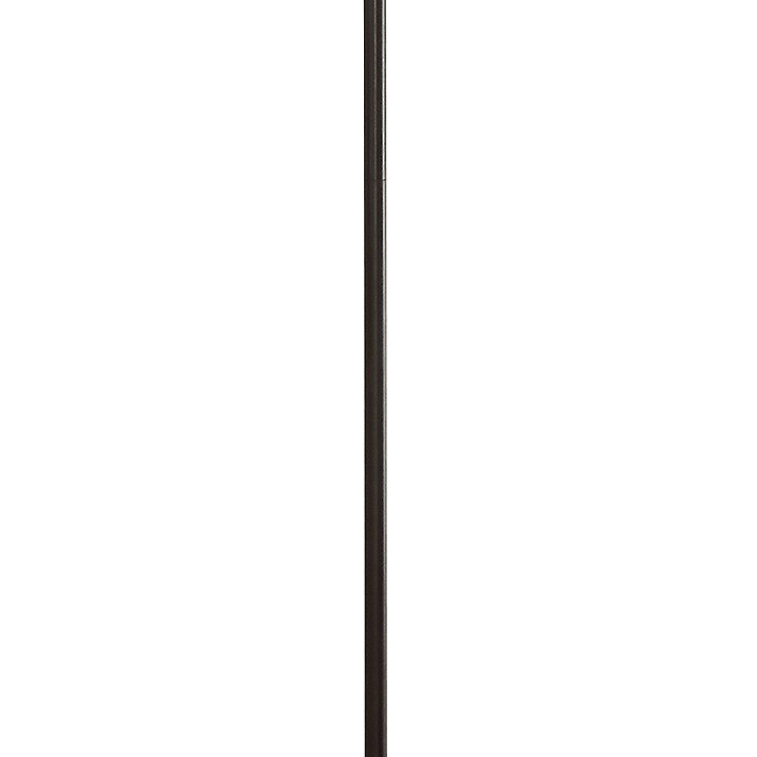Left. Manhattan Lane - Quinn 63 Inch Accent Floor Lamp, Vintage Fan Design.