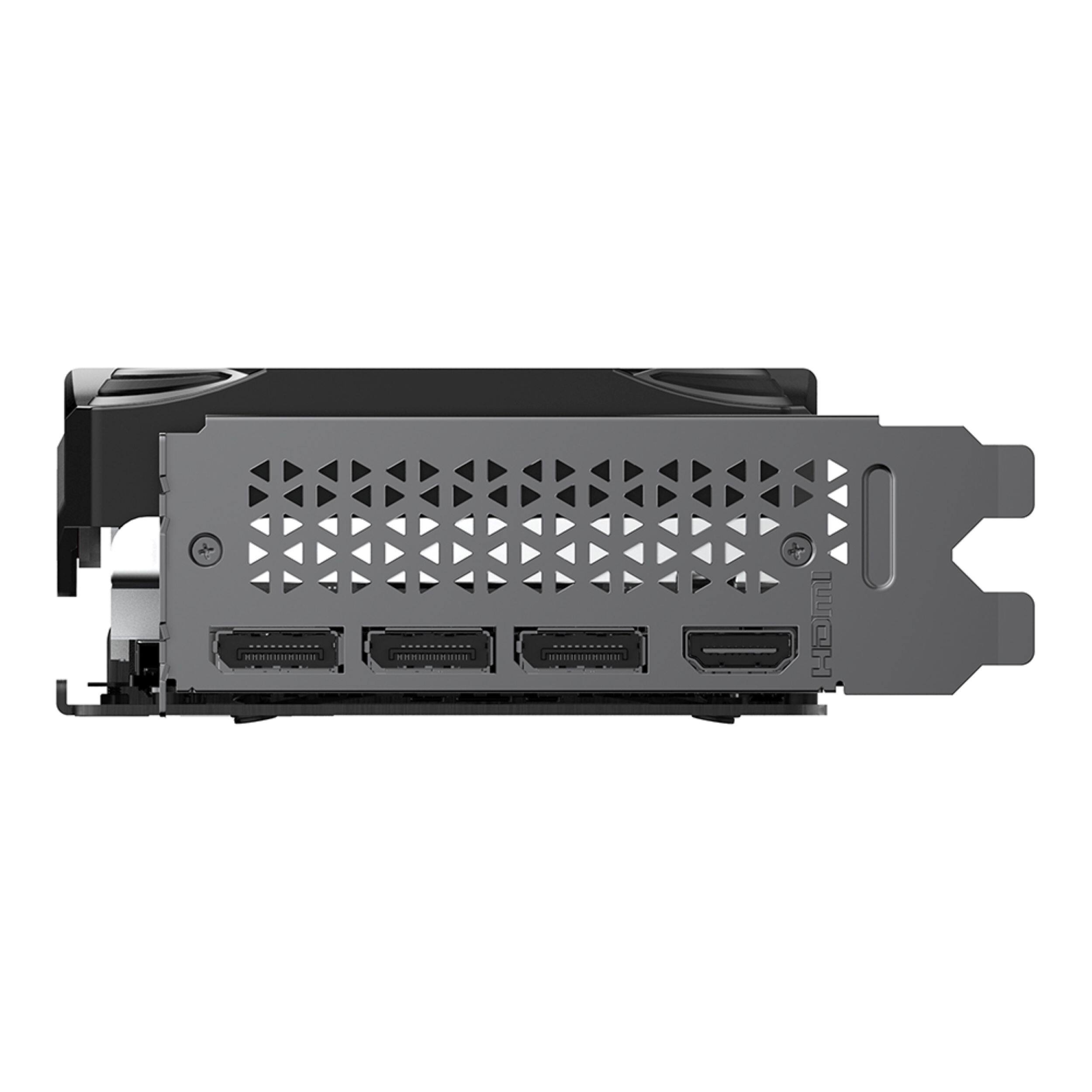 Alt View 10. PNY - GeForce RTX 5070 12GB OC GDDR7 PCI Express 5.0 Graphics Card with Triple Fan - Black.