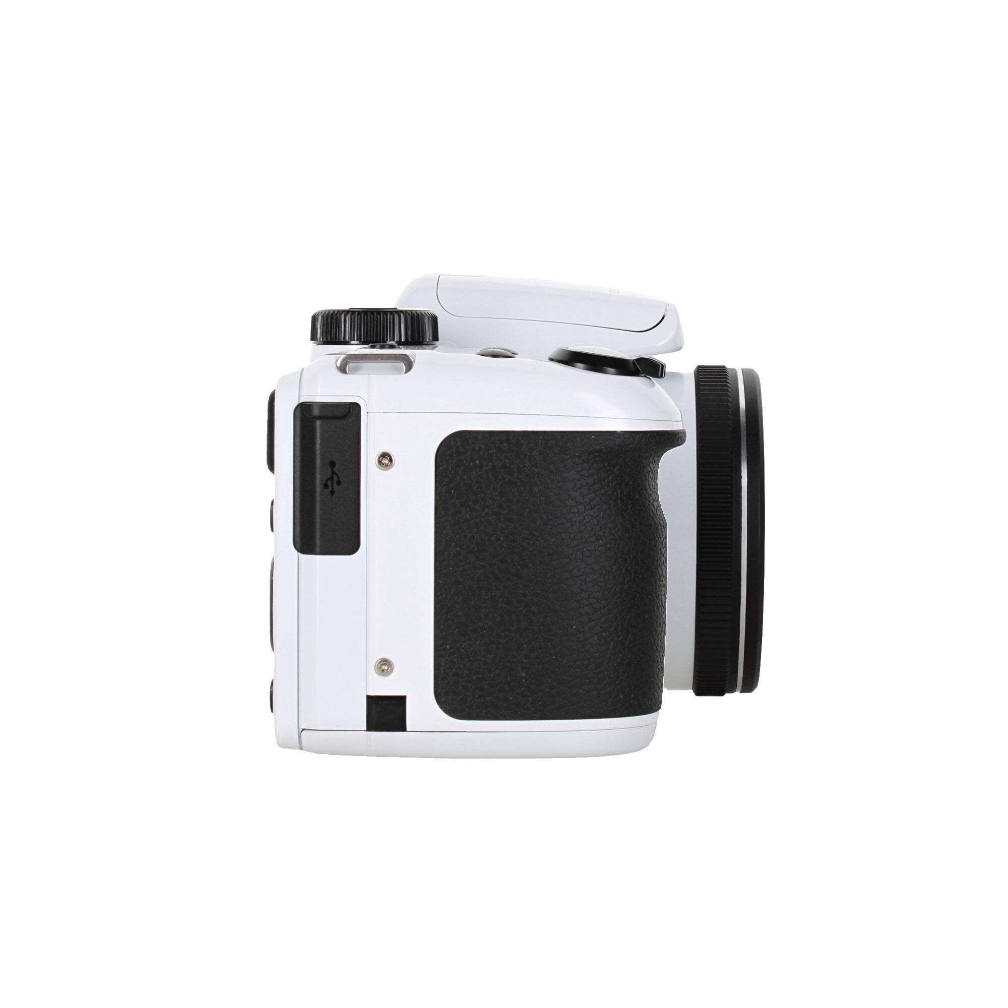 Alt View 4. Kodak - Kodak Pixpro AZ405 Digital Camera in White (AZ405WH) Bundle with Accessories - White.