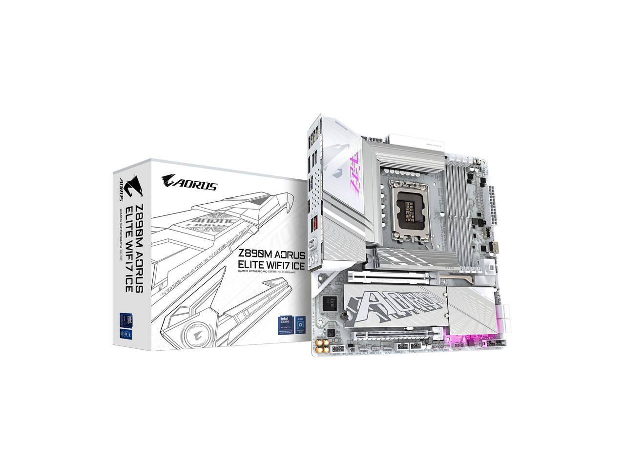 AORUS Z890M ELITE WIFI7 ICE  
Z890M AORUS ELITE WIFI7 ICE  
Intel  
11 AN 403