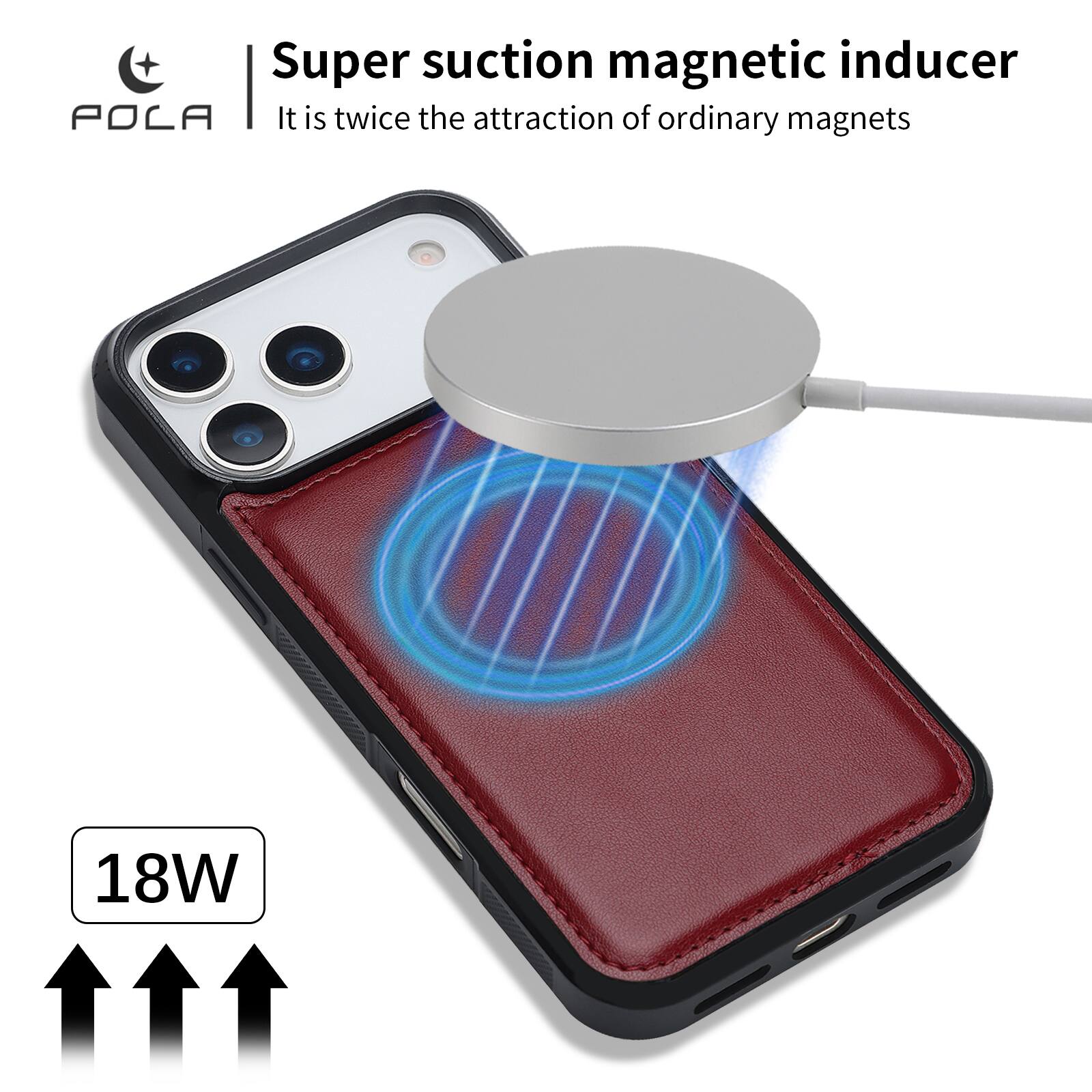Super suction magnetic inducer  
POLA  
It is twice the attraction of ordinary magnets  
18W
