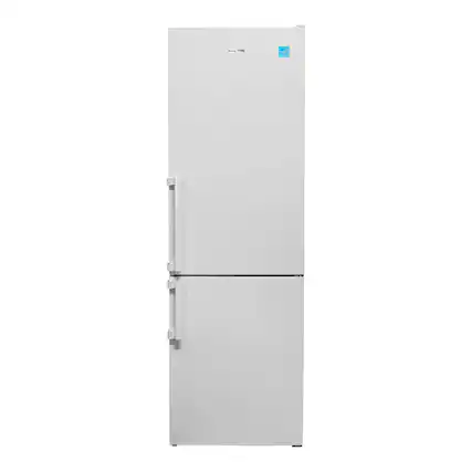 Front. Conserv - Conserv 12 Cu. Ft. Garage Ready Bottom-Freezer Refrigerator No Frost Wine Rack ENERGY STAR 110 V - White.