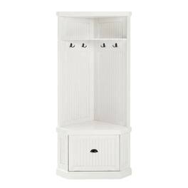 Crosley Furniture - Seaside Corner Hall Tree - White