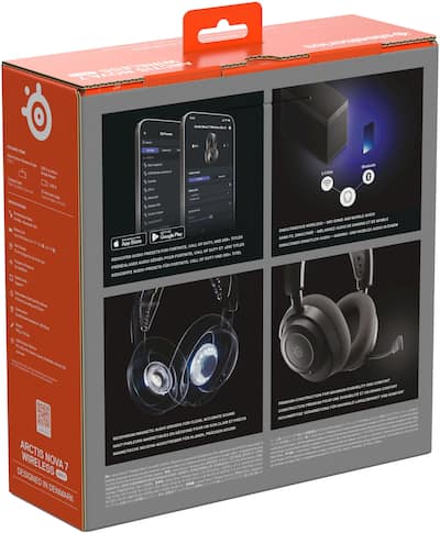 SteelSeries Arctis Nova 7 Gen 2 Wireless Over The Ear Multi Gaming SteelSeries Arctis Nova 7 Gen 2 Wireless Over The Ear Multi Gaming