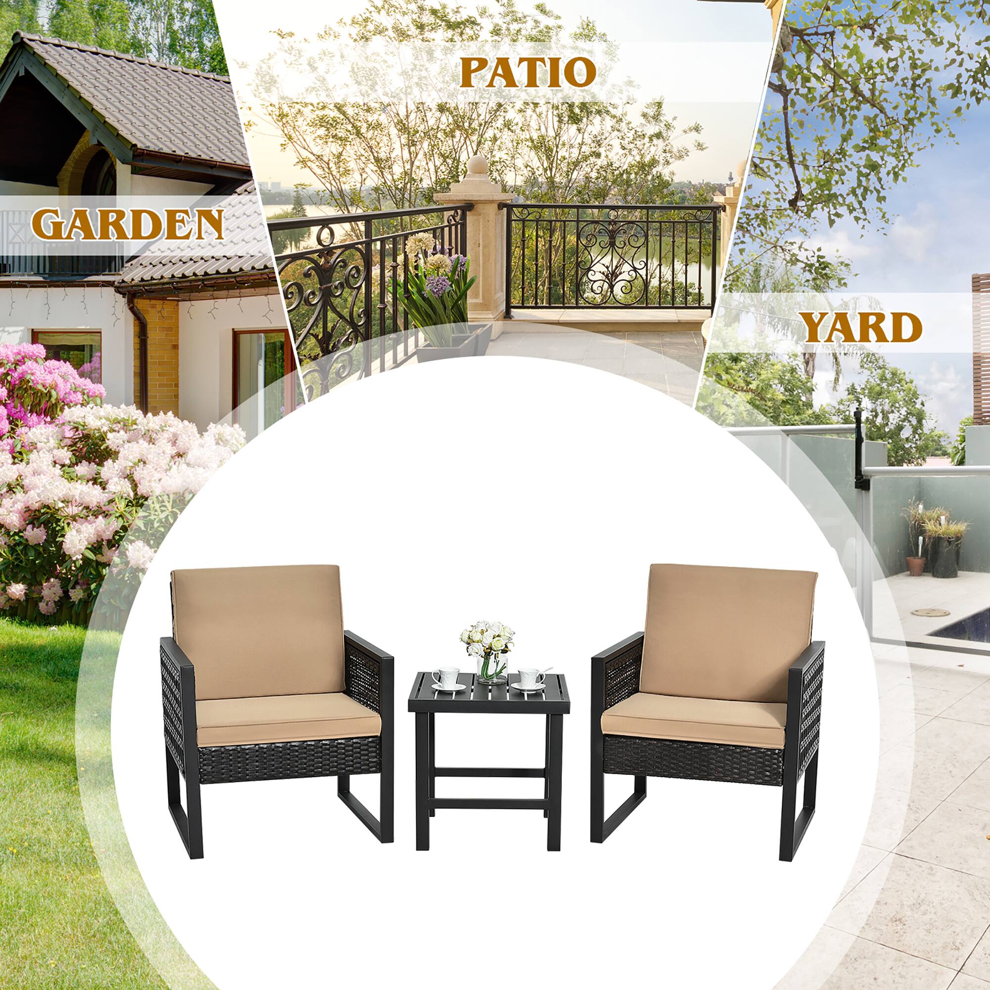 Patio, Garden, Yard