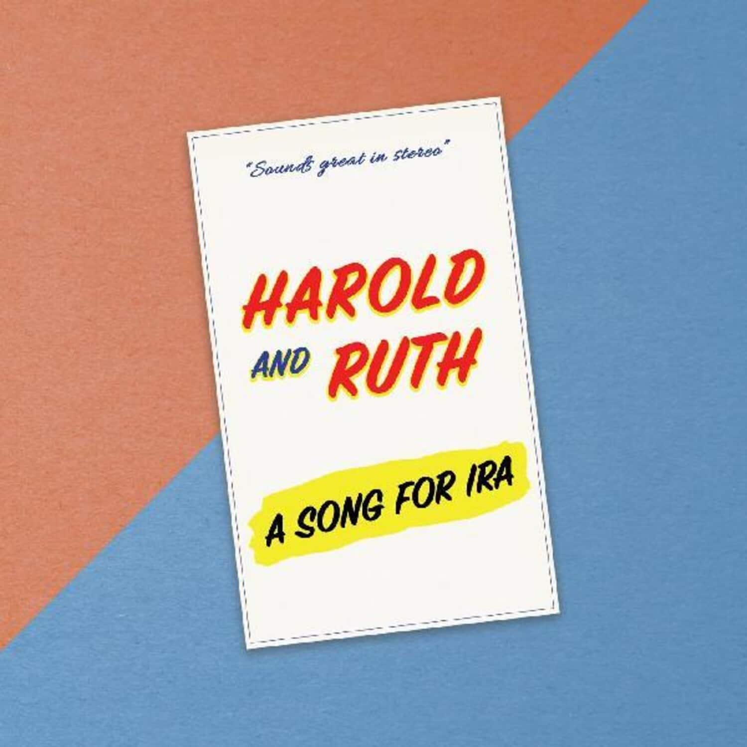 Harold & Ruth - A Song For Ira   - COMPACT DISCS [CD] price history on PriceWatchPro