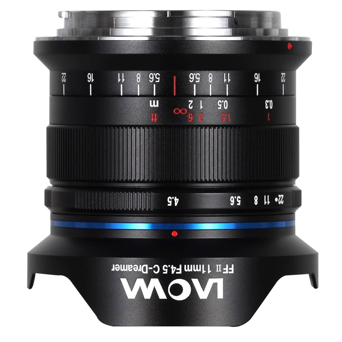 22  
16  
11  
8  
5.6  
5.6  
8  
11  
16  
22  
4.5  
5.6  
8  
11  
22  
C-Dreamer F4.5 11mm FF II MOVI