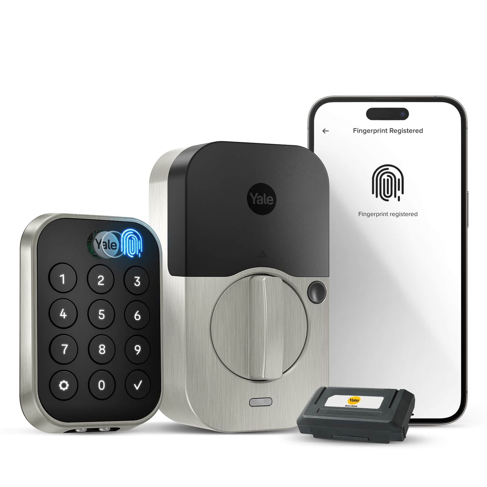 Yale - Assure Lock 2 Touch Key-Free Keypad with Wi-Fi - Satin Nickel price history on PriceWatchPro