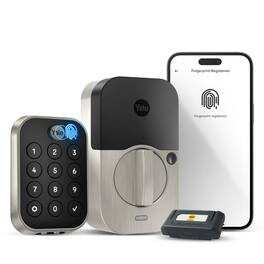 Yale - Assure Lock 2 Touch Key-Free Keypad with Wi-Fi - Satin Nickel