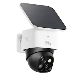 eufy - Refurbished Excellent - SoloCam S3 Pan Tilt Outdoor Camera Solar Wireless Security Camera 360°PTZ 3K Dual-Cam Night Vision - No Monthly Fees