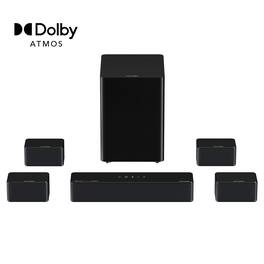 Ultimea - Poseidon D80 Boom 7.1 Channel Sound bar with Dolby Atmos, Surround sound system for tv, 500W - Black