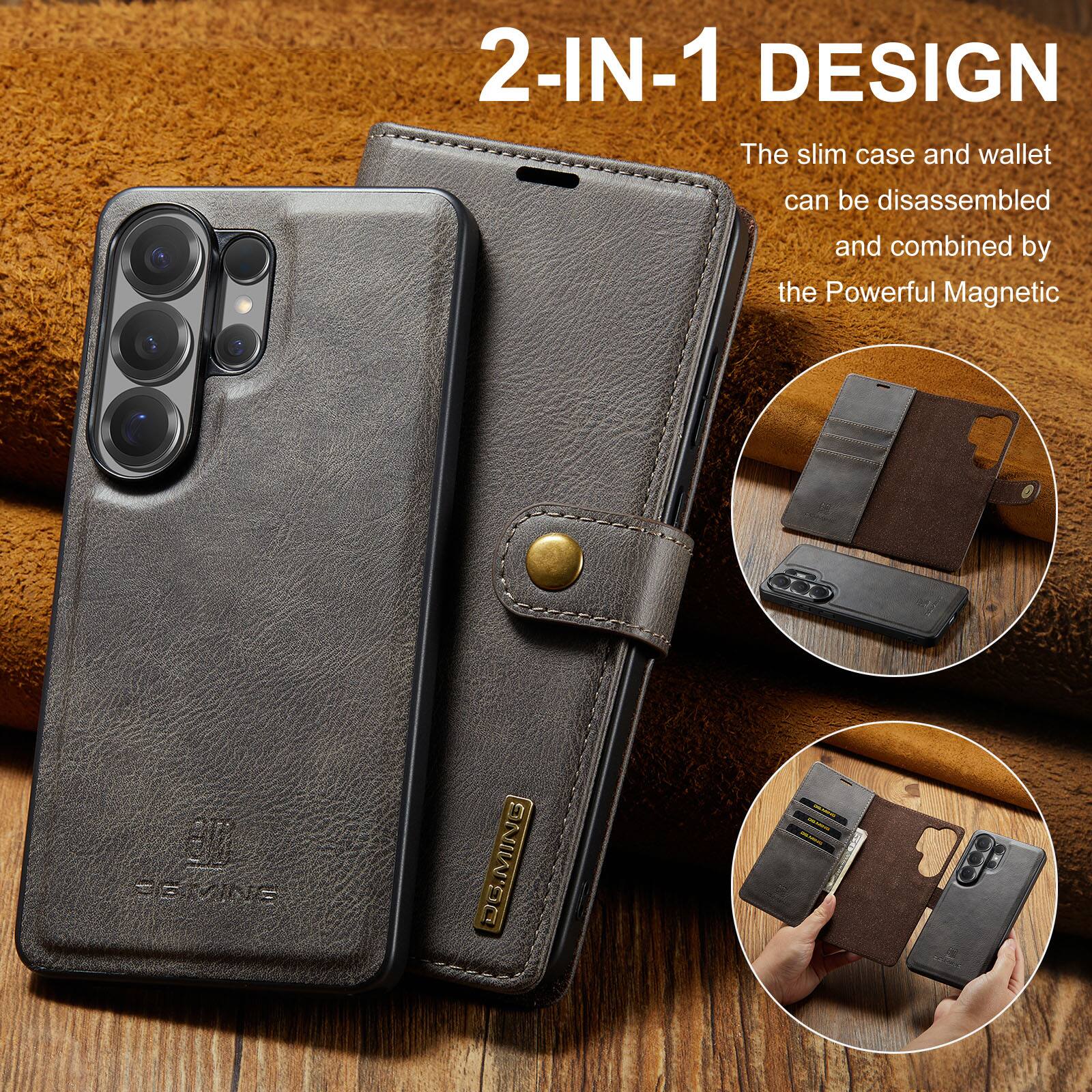 2-IN-1 DESIGN

The slim case and wallet can be disassembled and combined by the Powerful Magnetic