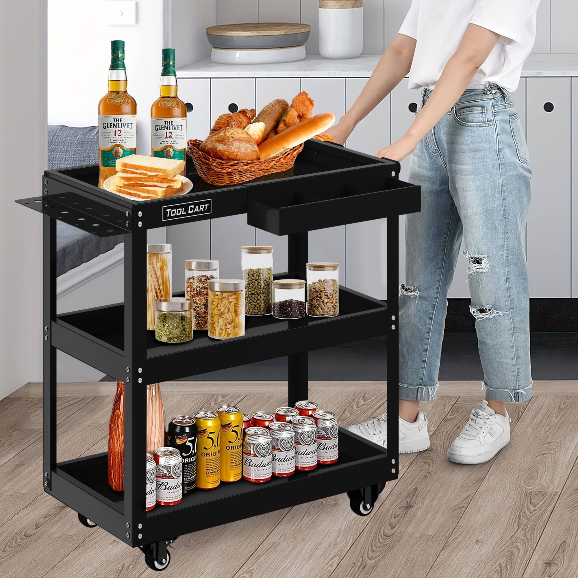 The Glenlivet 12  
Tool Cart  
Budweiser Original  
Budweiser Original