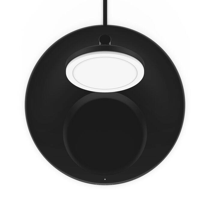 Alt View 4. Belkin - MagSafe 2-in-1 Wireless Charging Stand for Apple iPhone & AirPods, 15W - Black.