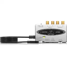Behringer - UCA202 Ultra-Low Latency 2-In/2 Out USB/Audio Interface with Digital Output