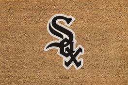 Evergreen Enterprises - Chicago White Sox 24" x 36" Outdoor Team Logo Coir Mat - Brown