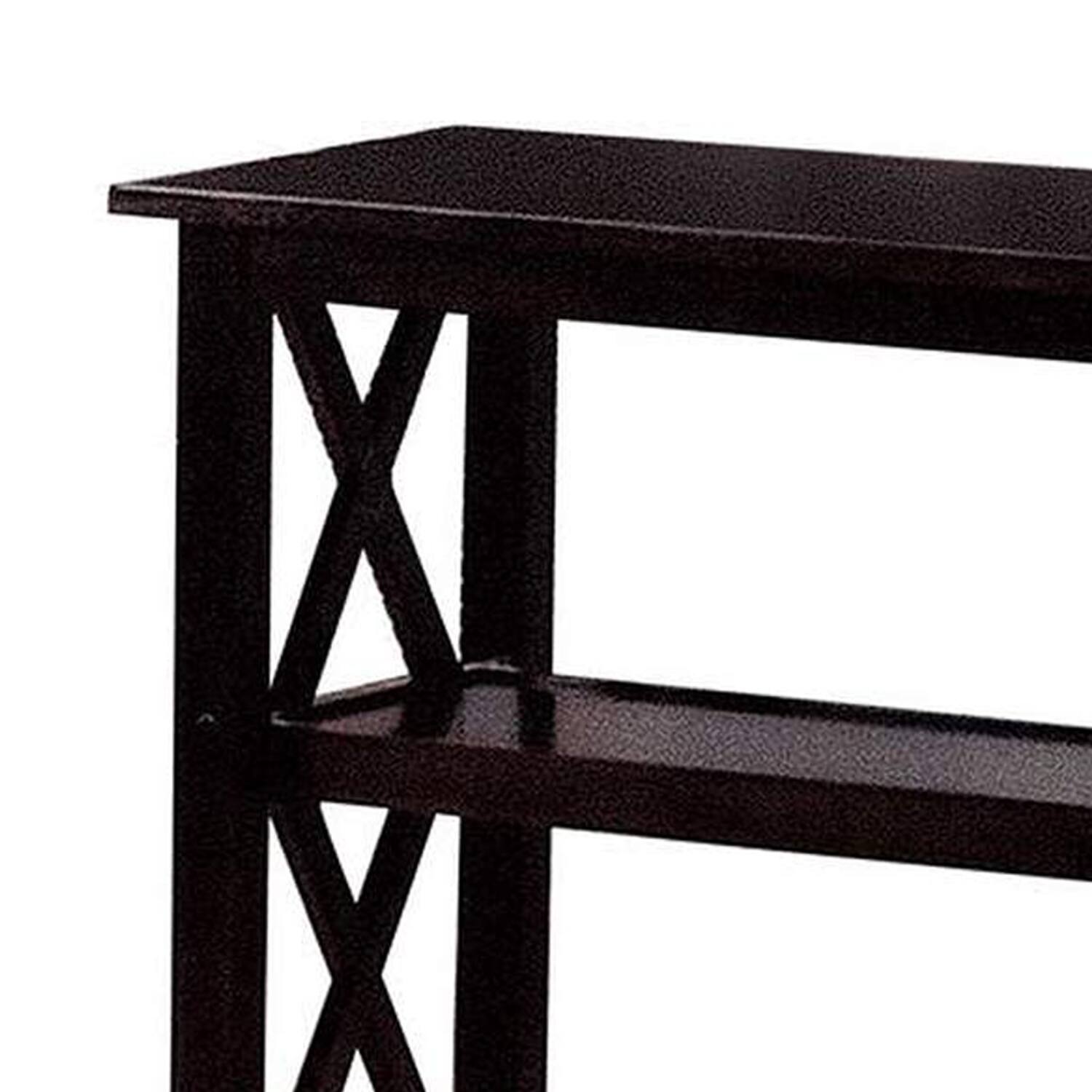 Manhattan Lane Transitional Wooden Sofa Table With 