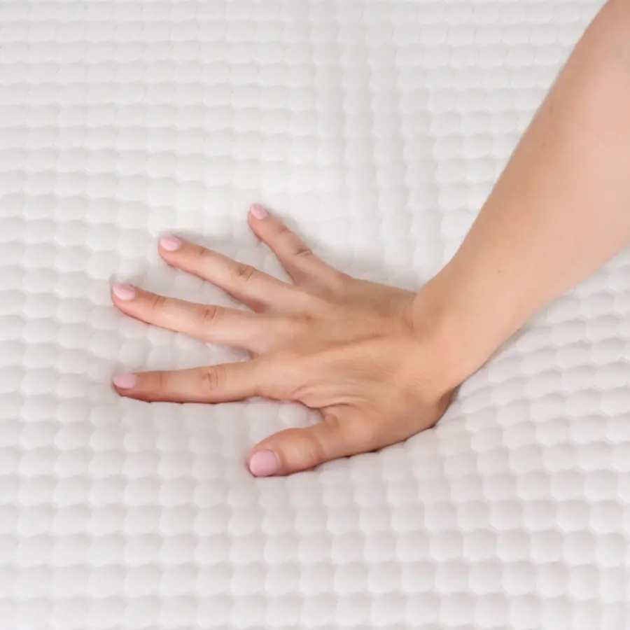 Alt View 14. Ghostbed - Classic 11" Profile MF Mattress-Queen - White.