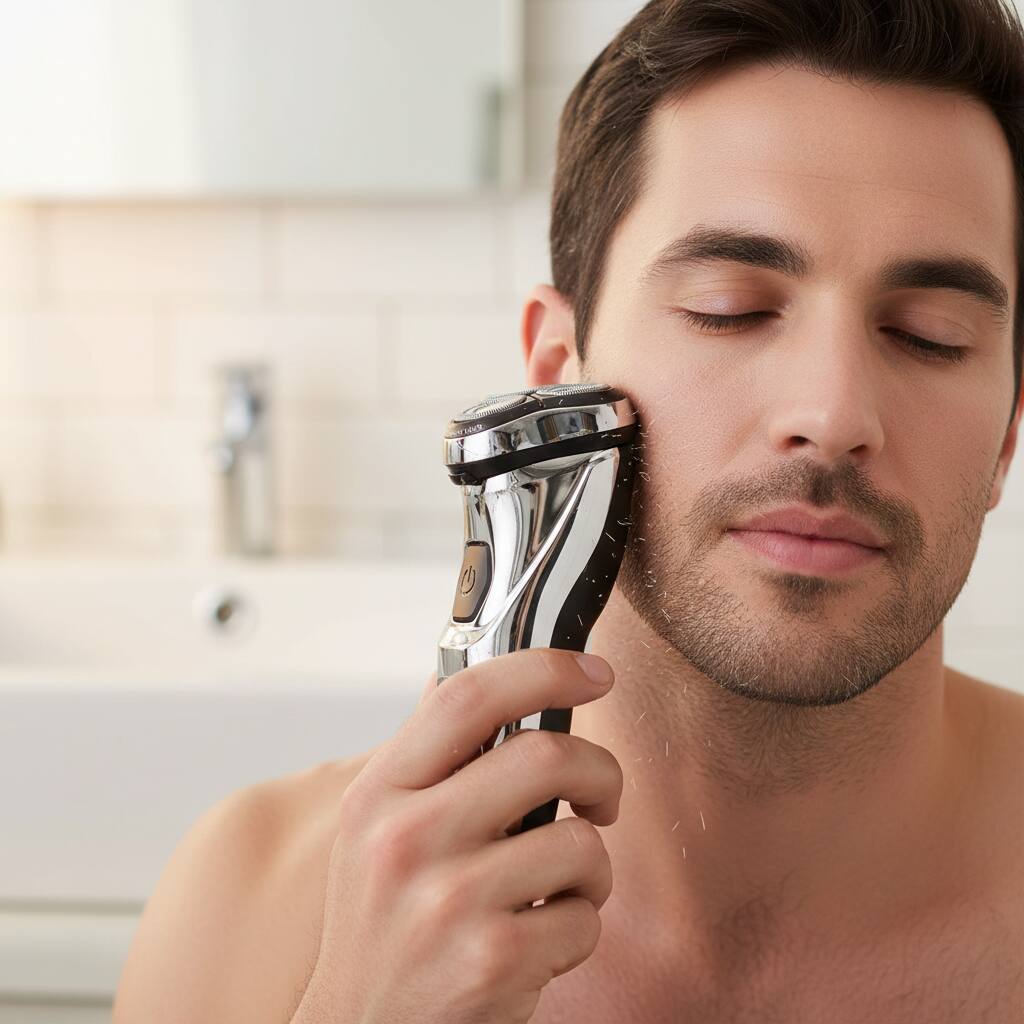 Alt View 1. Dazzed Corner - Electric Razor for Men, Wet & Dry, Pop-Up Trimmer, USB Rechargeable.