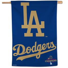 WinCraft - Los Angeles Dodgers 2025 Gold Collection 28" x 40" Single-Sided Vertical Banner - Multicolor