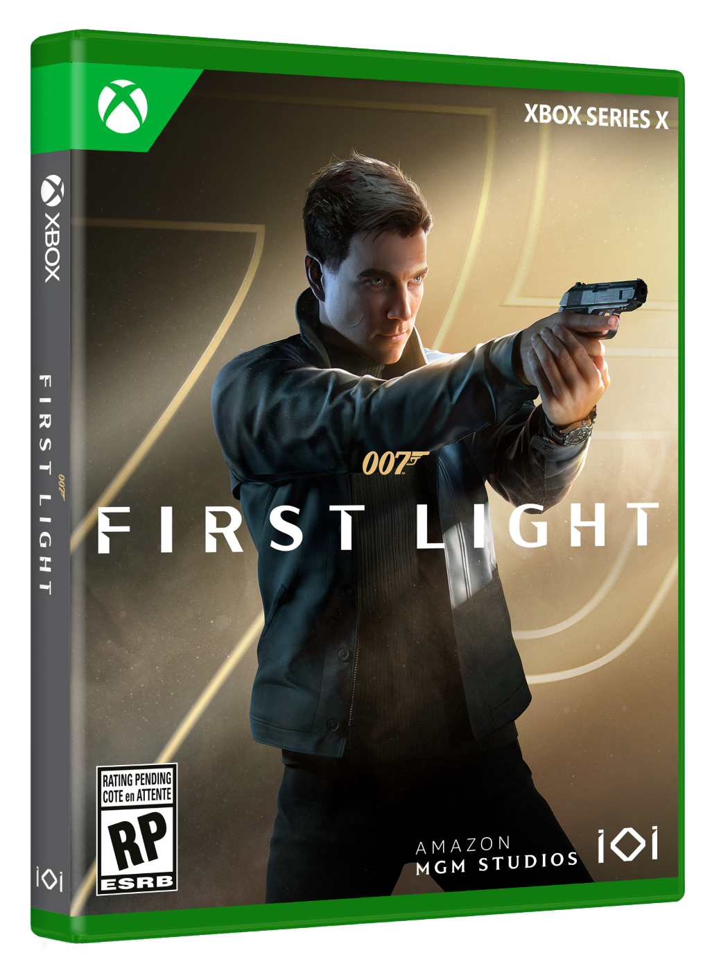 XBOX SERIES X  
XBOX  
FIRST LIGHT  
007  
FIRST LIGHT  
RATING PENDING  
COTE en ATTENTE  
RP  
ESRB  
AMAZON  
MGM STUDIOS  
iOi