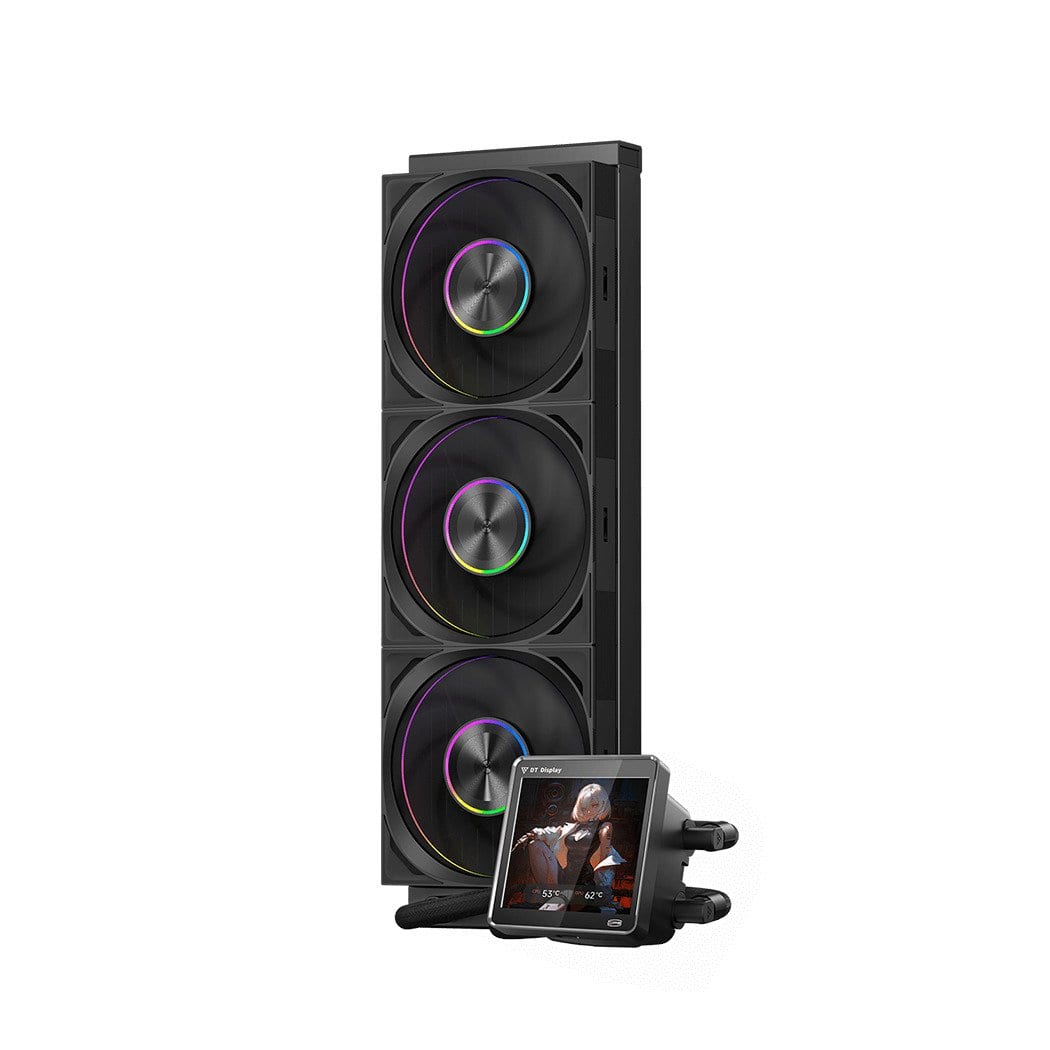 PCCOOLER - FAN-DT36BD CPU Cooler AIO Liuquid Cooler - Black