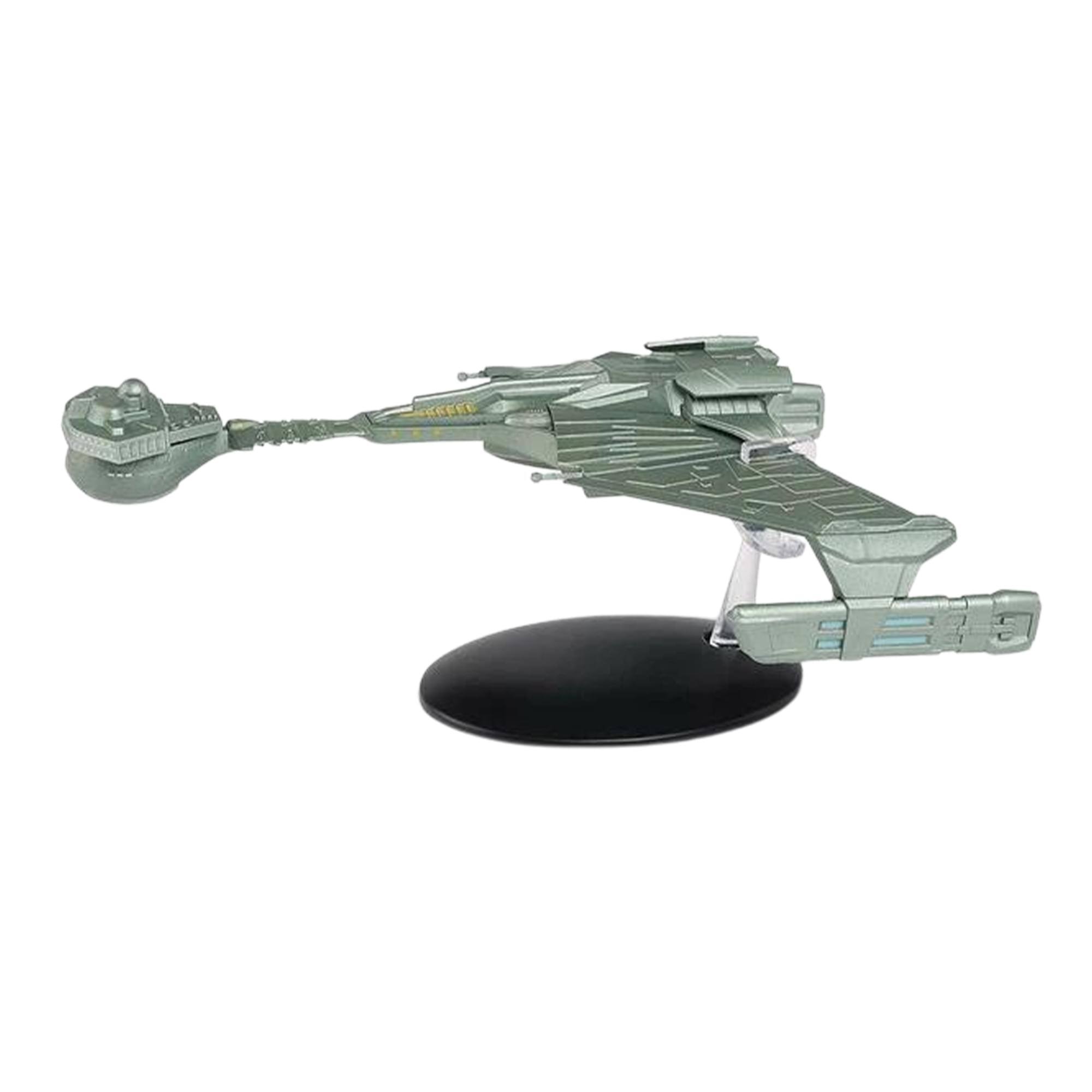 Alt View 3. Eaglemoss - Eaglemoss Star Trek Starship Replica | Klingon Battlecruiser (2009) - Grey.