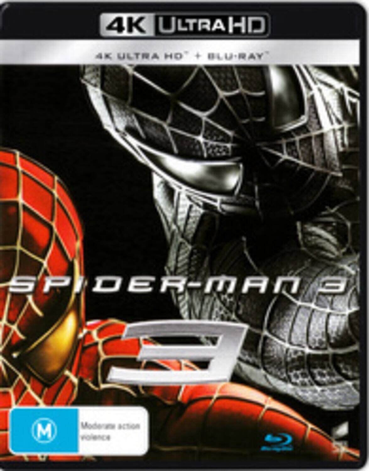 Front. Spider-Man 3 - 4K Blu-Ray.