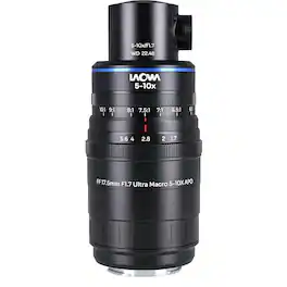 Venus - Laowa Aksen 17.5mm f/1.7 5-10X Ultra Macro Lens for Sony E,Coaxial