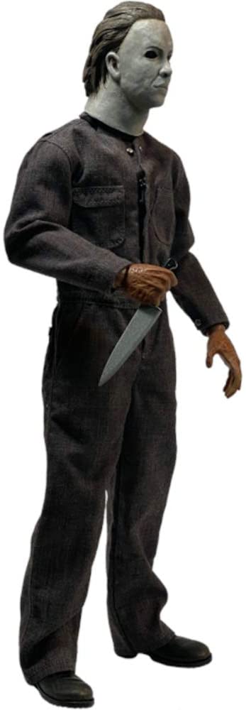 Alt View 1. Trick or Treat Studios - Halloween 5 Michael Myers 12 Inch Action Figure - Grey.