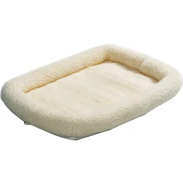 Midwest - Quiet Time Sheepskin Bed - White