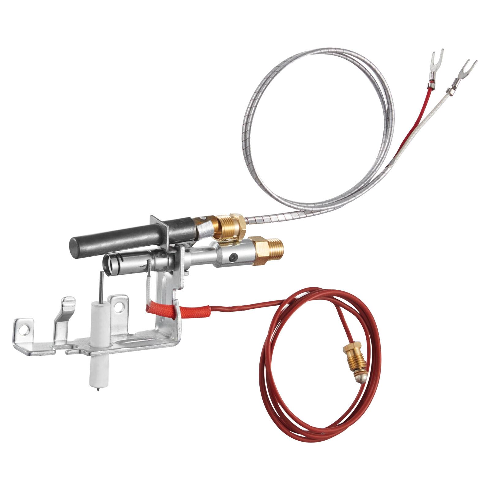 VEVOR - Gas Pilot Assembly, OE 14D0477, LPG8404, SRV14D0477 Fireplace Gas Pilot Assembly Kit, LPG Ignition Replacement - Silver price history on PriceWatchPro
