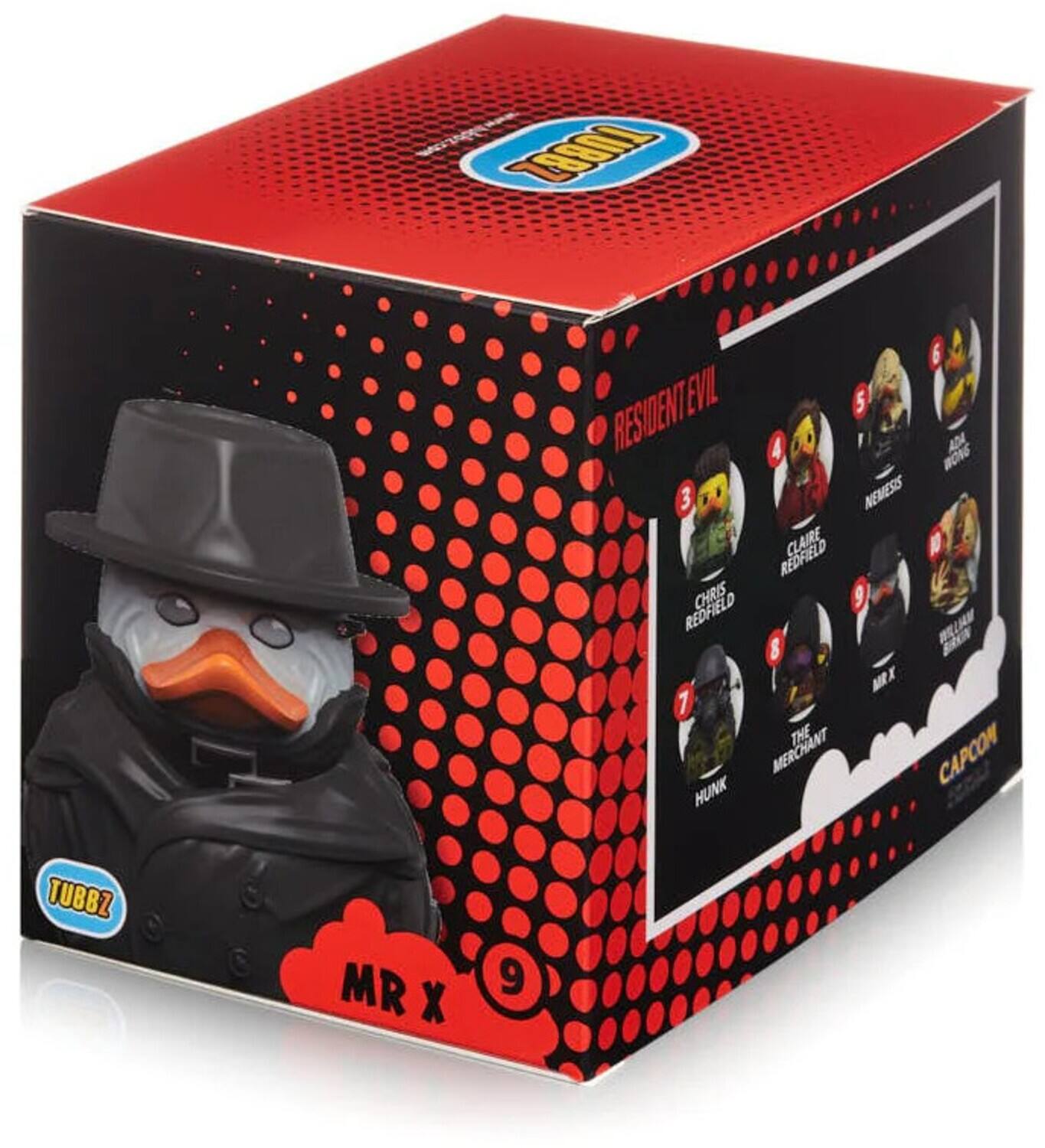 AAR JUBBZ 6 RESIDENT EVIL 5 4 ADA WONG 3 NEMESIS REDFIELD CLAIRE M. CHRIS REDFIELD LM 8 MR. X 1 THE MERCHANT CAPCOM HUNK TUBBZ MR. X 9