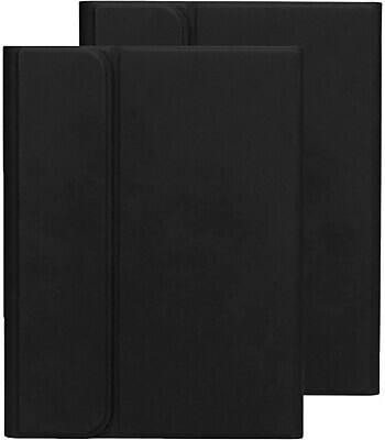 Alt View 5. SaharaCase - iPad mini A17 Pro & 6th Generation 2021 Protection Bundle, Keyboard Folio Case with Tempered Glass - Black.