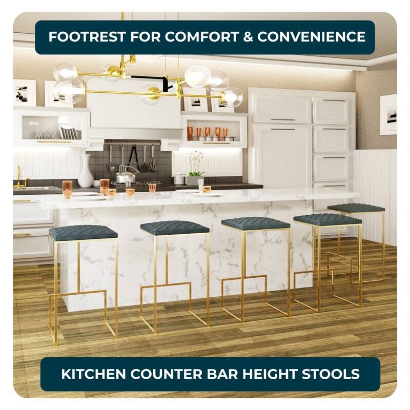 FOOTREST FOR COMFORT & CONVENIENCE

KITCHEN COUNTER BAR HEIGHT STOOLS