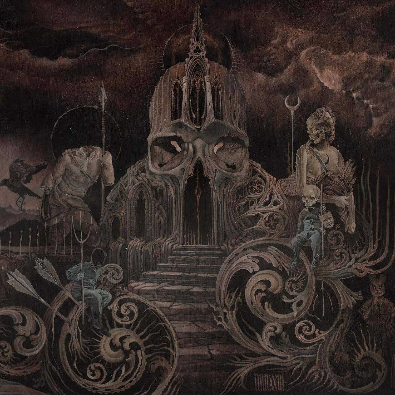 Front. Lord Dying - Clandestine Transcendence   - COMPACT DISCS.