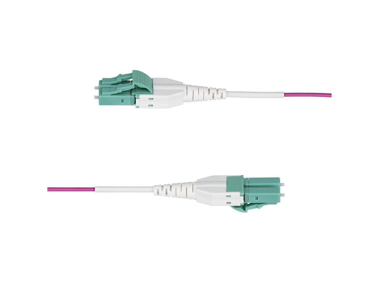 Alt View 7. StarTech.com - StarTech 2m LC to LC UPC OM4 Multimode Fiber Cable 50/125 100G OFNR.