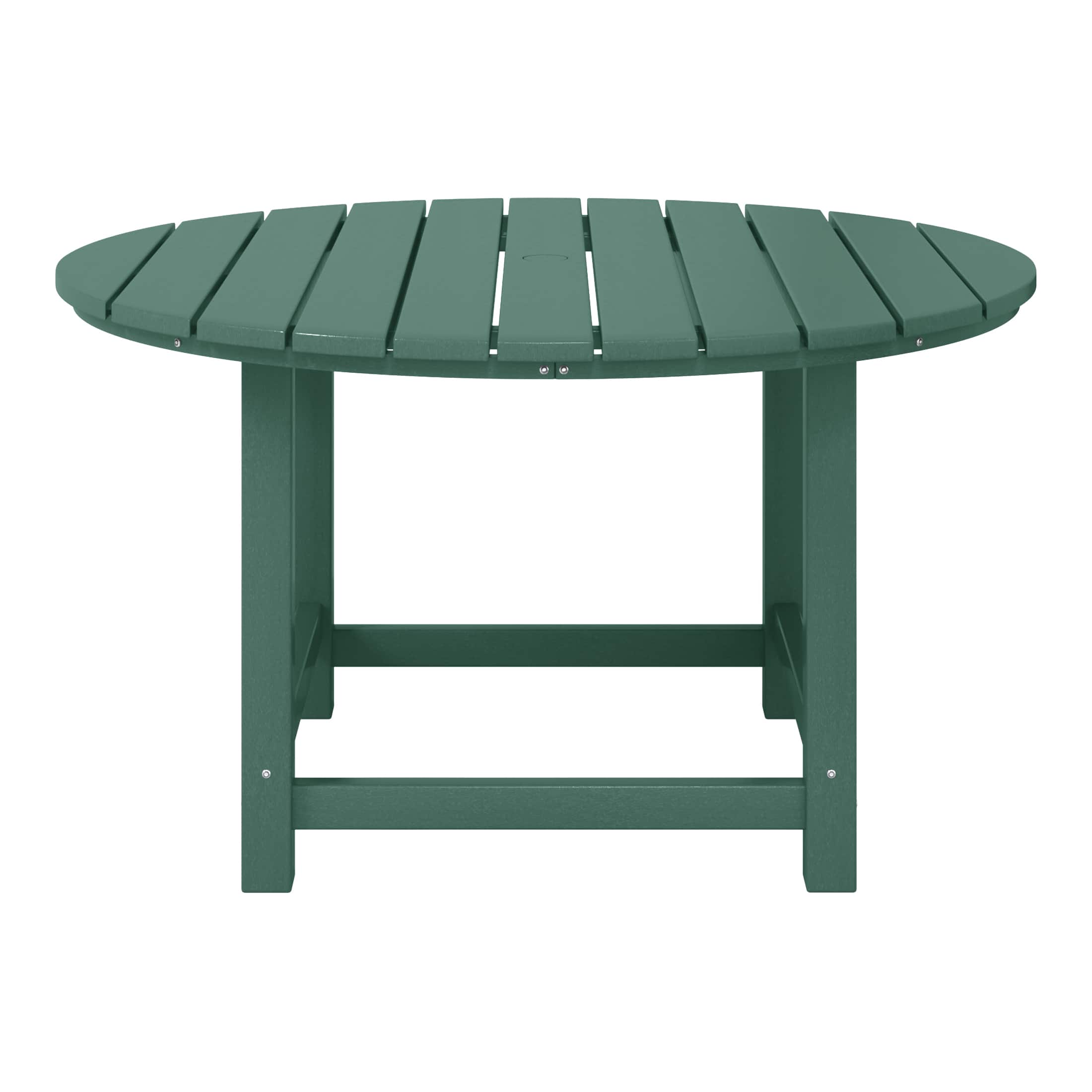 "WestinTrends - Malibu Kids Outdoor Patio Furniture HDPE 38"" Wide Round Dining Table - Dark Green" price history on PriceWatchPro