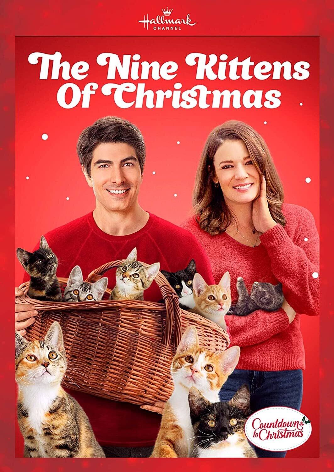 Front. The Nine Kittens of Christmas   - DVD.