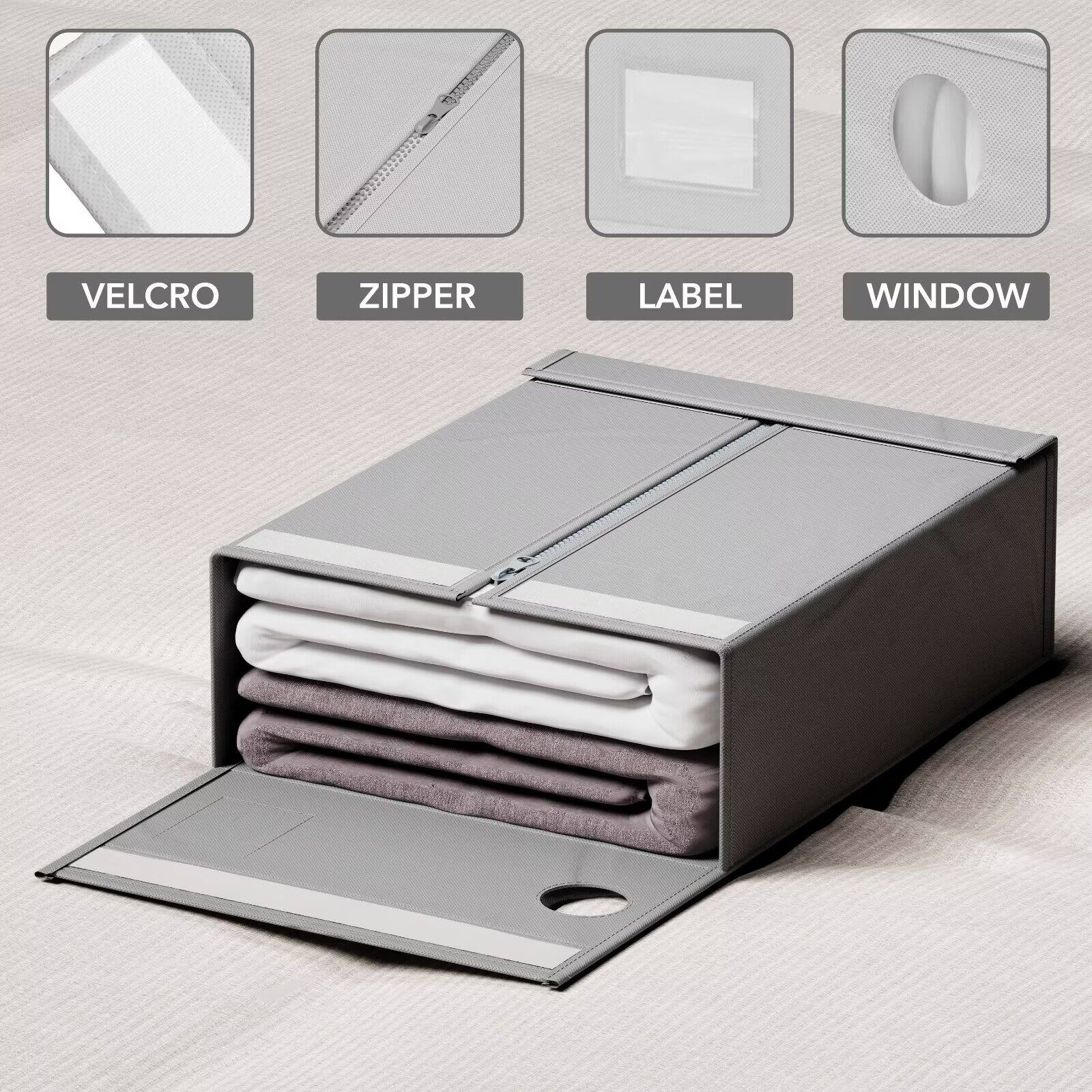 VELCRO ZIPPER LABEL WINDOW