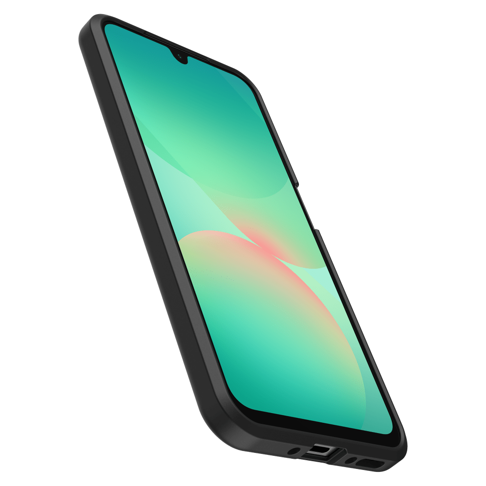 Alt View 3. OtterBox - OtterBox React Series Case for Samsung Galaxy A26 5G - Black - Black.