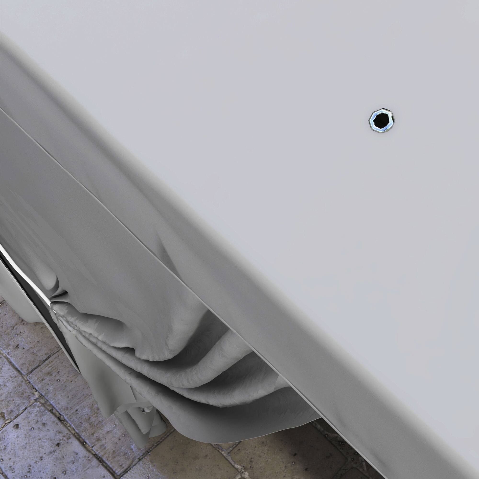 Alt View 8. Outsunny - 19 x 10' Pop Up Canopy Tent with 6 Removable Sidewalls, 4 Windows, Large Ez Up Canopy with Adjustable Height - Light Gray.