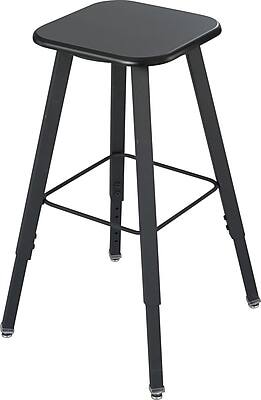 Safco - Active AlphaBetter MDF Stool, (1205BL) - Black