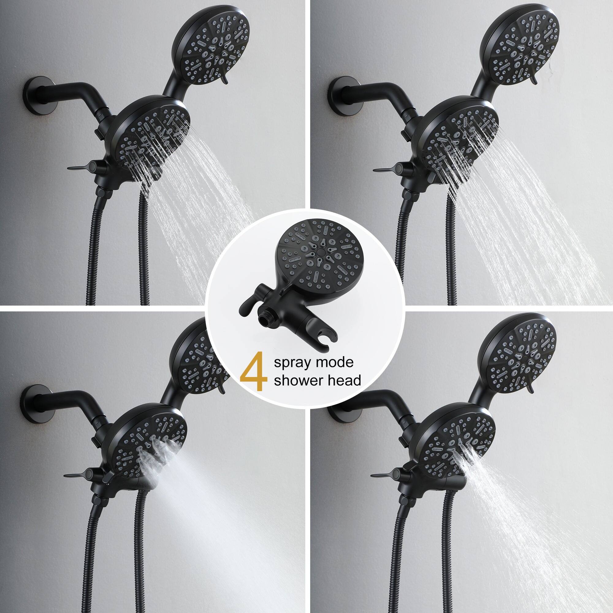 4 shower head spray mode